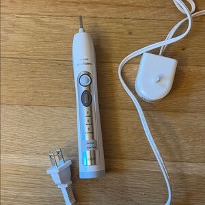 Philips Sonicare White and Silver Toothbrush